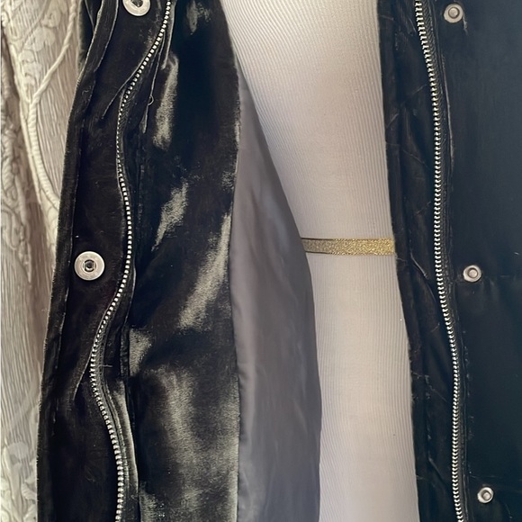 Nu Vintage Deep Green Velvet Jacket with Gold detail - Picture 2 of 5